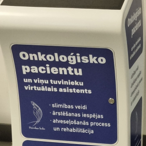 Onkoloģisko pacientu un viņu tuvinieku virtuālais asistents.