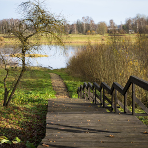 Kāpnes uz peldvietu